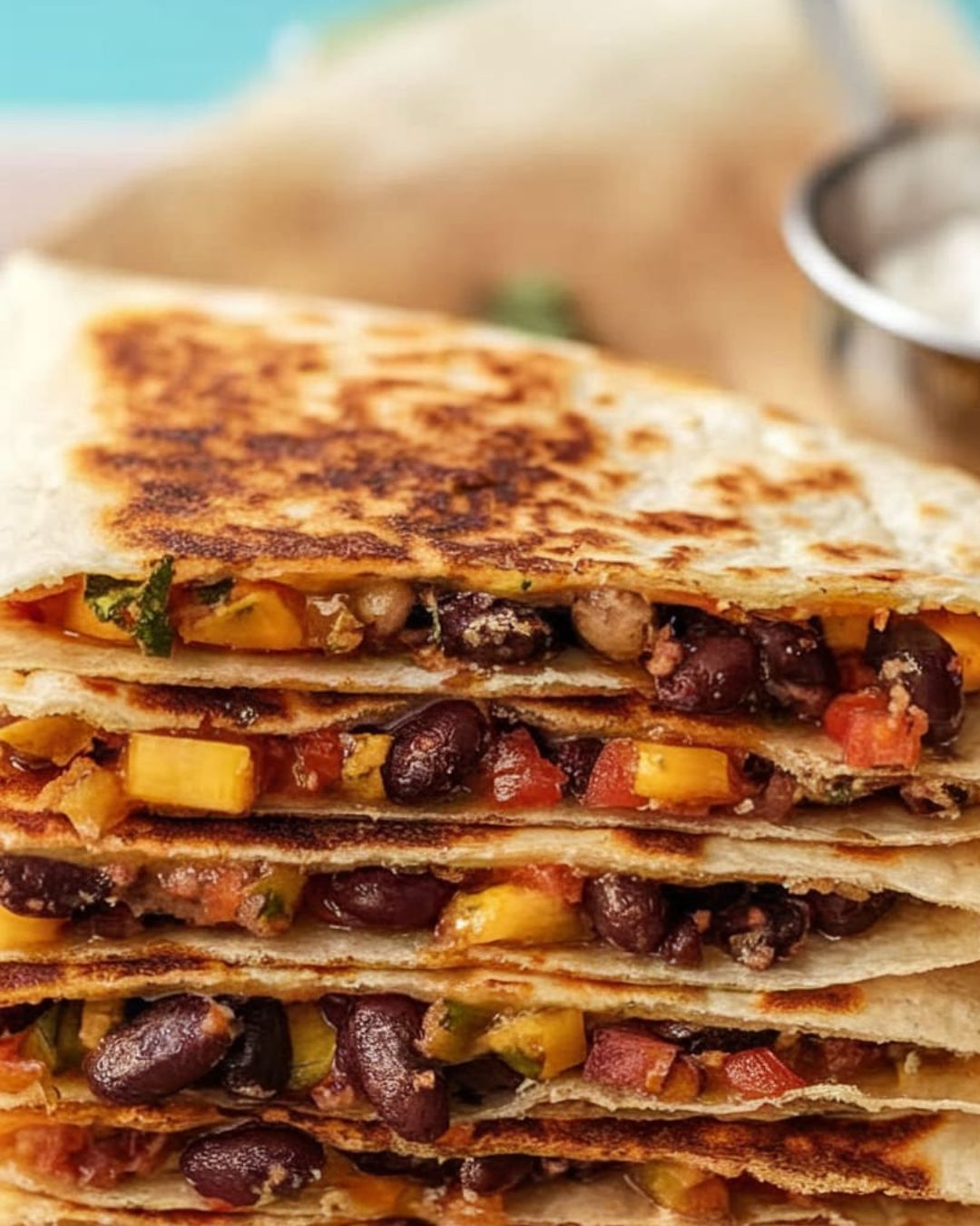 Stuffed Beef Quesadilla