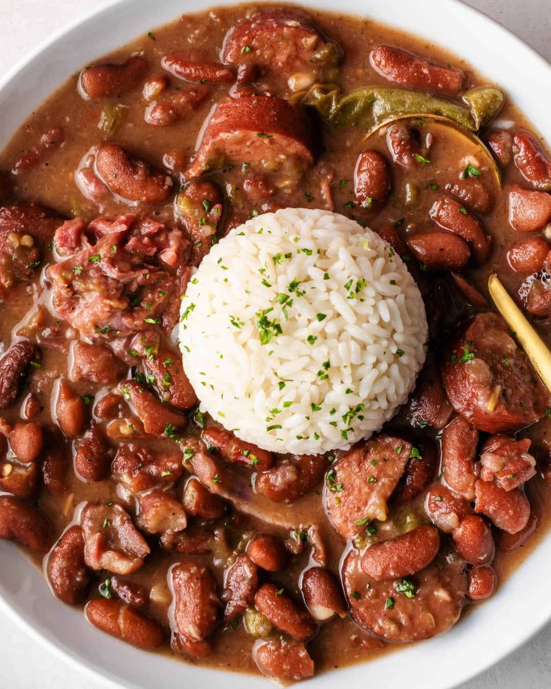 Red Beans + Rice