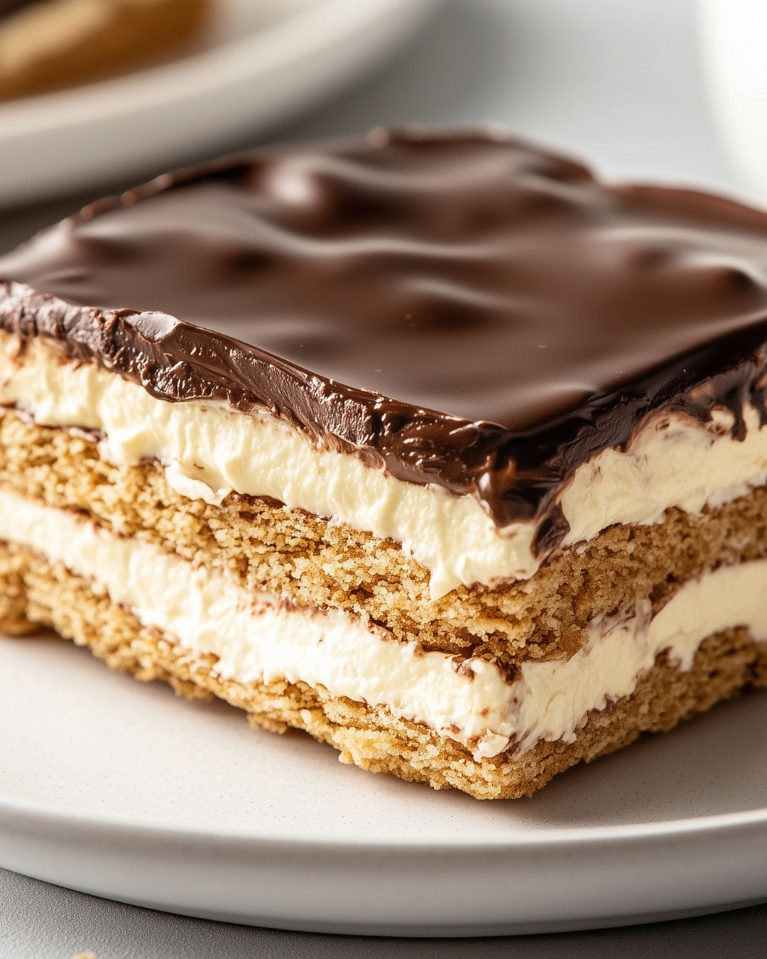 Low-Cal Chocolate Eclair Cake