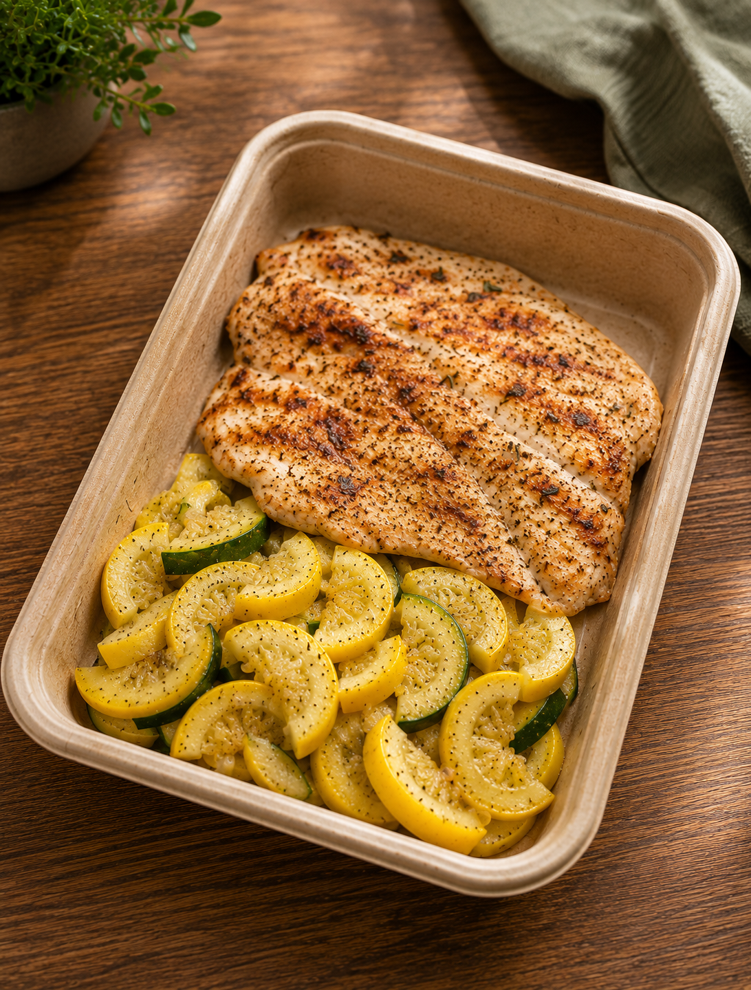 Juiced Browned Chicken