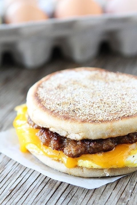 Turkey Sausage + Cheese English Muffin