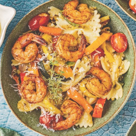 Shrimp Pasta Primavera